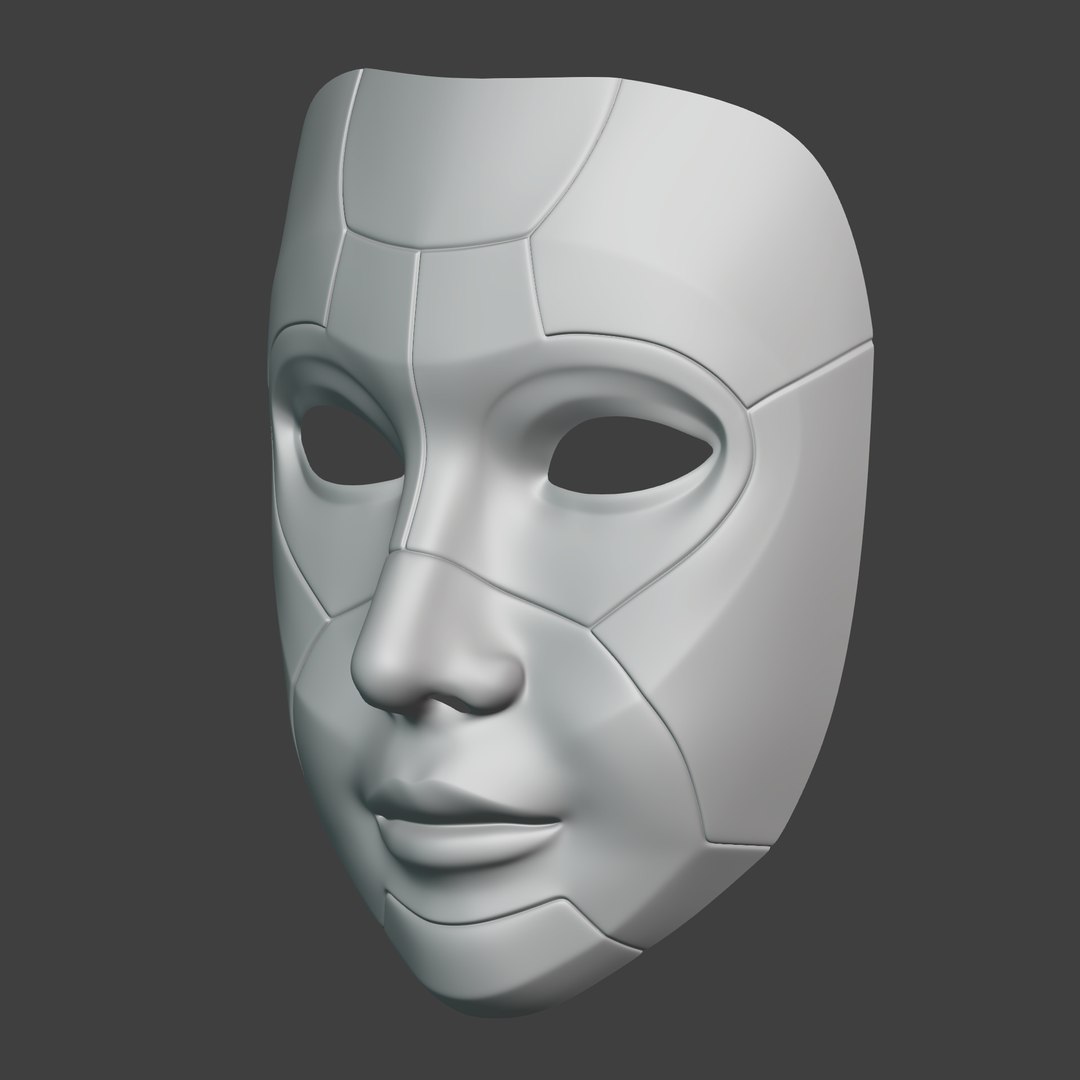 Robot Head - Mask 3D - TurboSquid 2070721