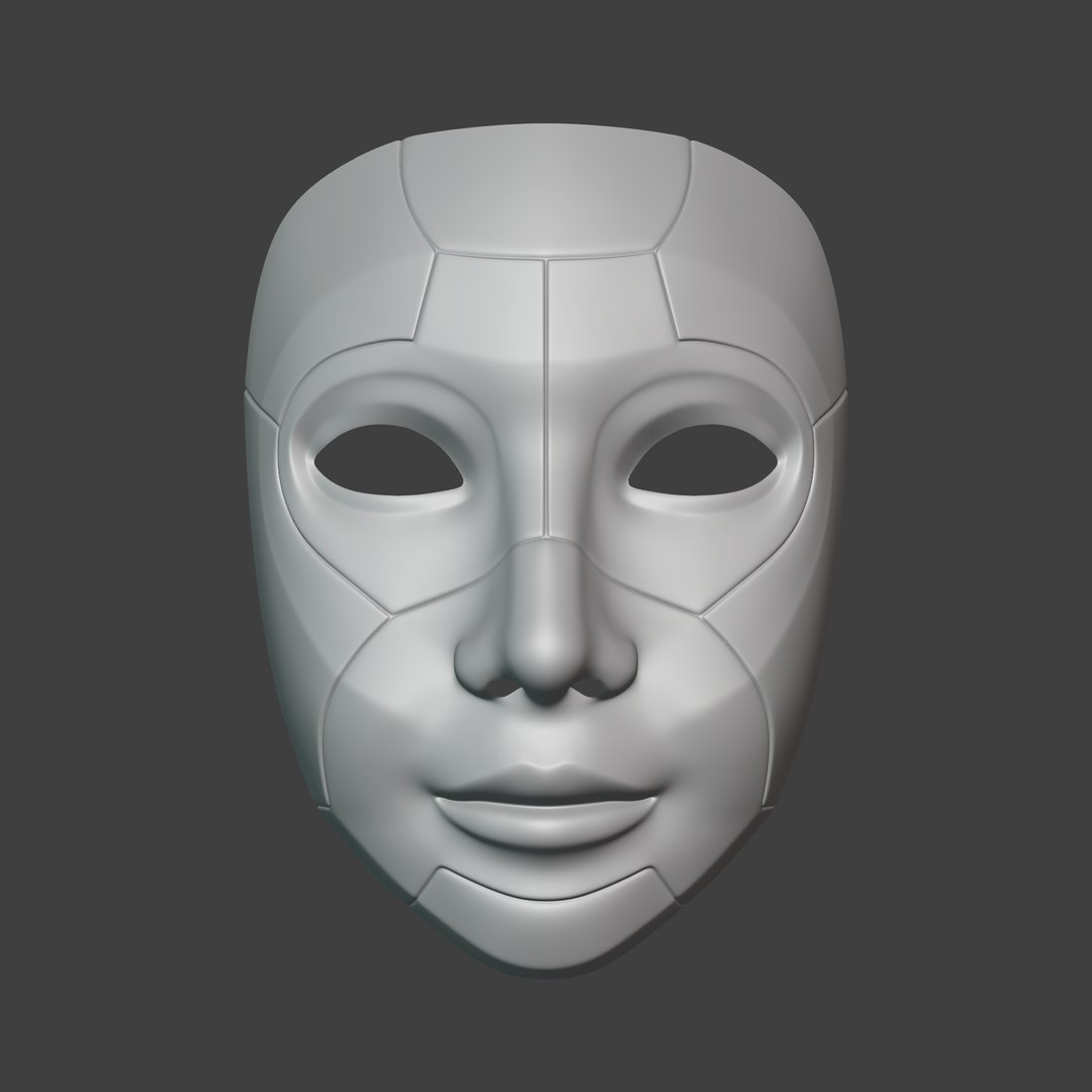 Robot Head - Mask 3D - TurboSquid 2070721