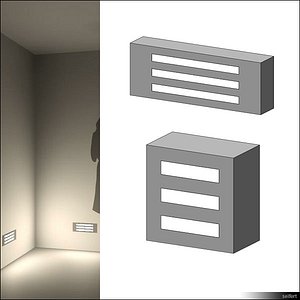 Lamp Wall Recessed 00602se