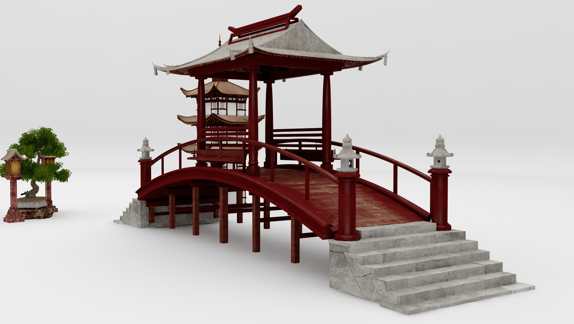 3D Japanese Pack model - TurboSquid 1726929