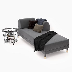 3D sleeper sofa ikea flottebo