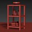 RH HUTTON SMALL ETAGERE
