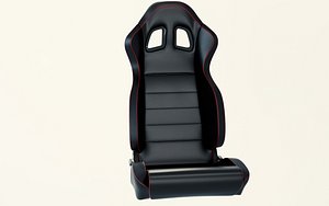 Car racing seat