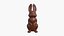 Juego de conejito de chocolate