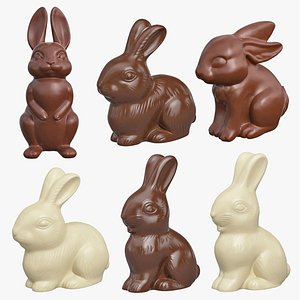 Chocolate Bunny Set