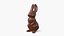 Juego de conejito de chocolate