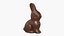 Juego de conejito de chocolate