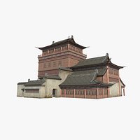 Attic portfolio of ancient Asian architecture