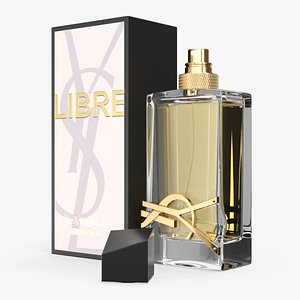YSL Libre Fragrance Bottle with Box model