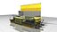 airport fast food cafe 3D model