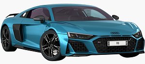 audi r8 2020 opening model