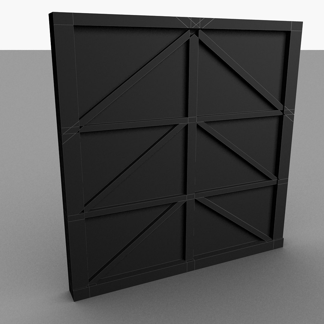 3d Metal Gate Model
