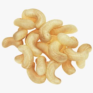cashew nut food 3D model
