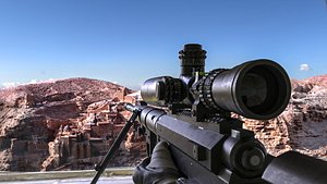 Sniper House - 4K Ultra Realistic Scene 3D model