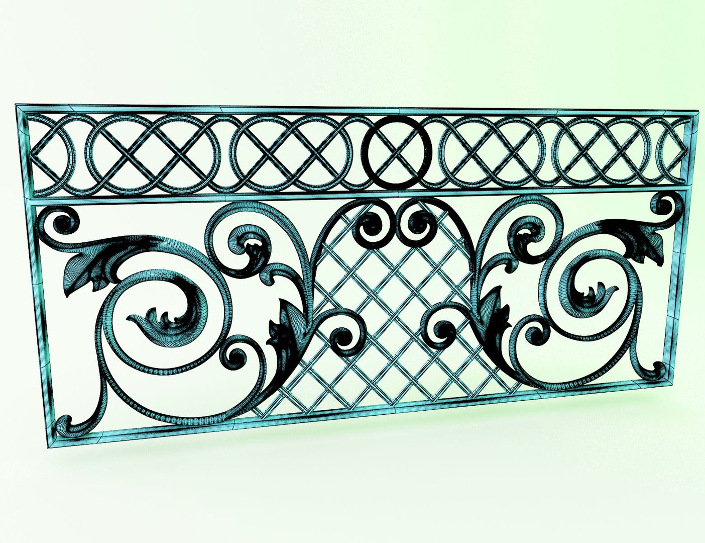 Decor Cast Iron 3d Model 1148779 Turbosquid 3782