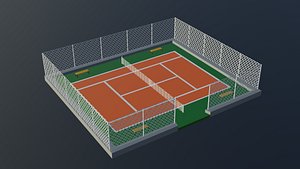 Tennis Court model