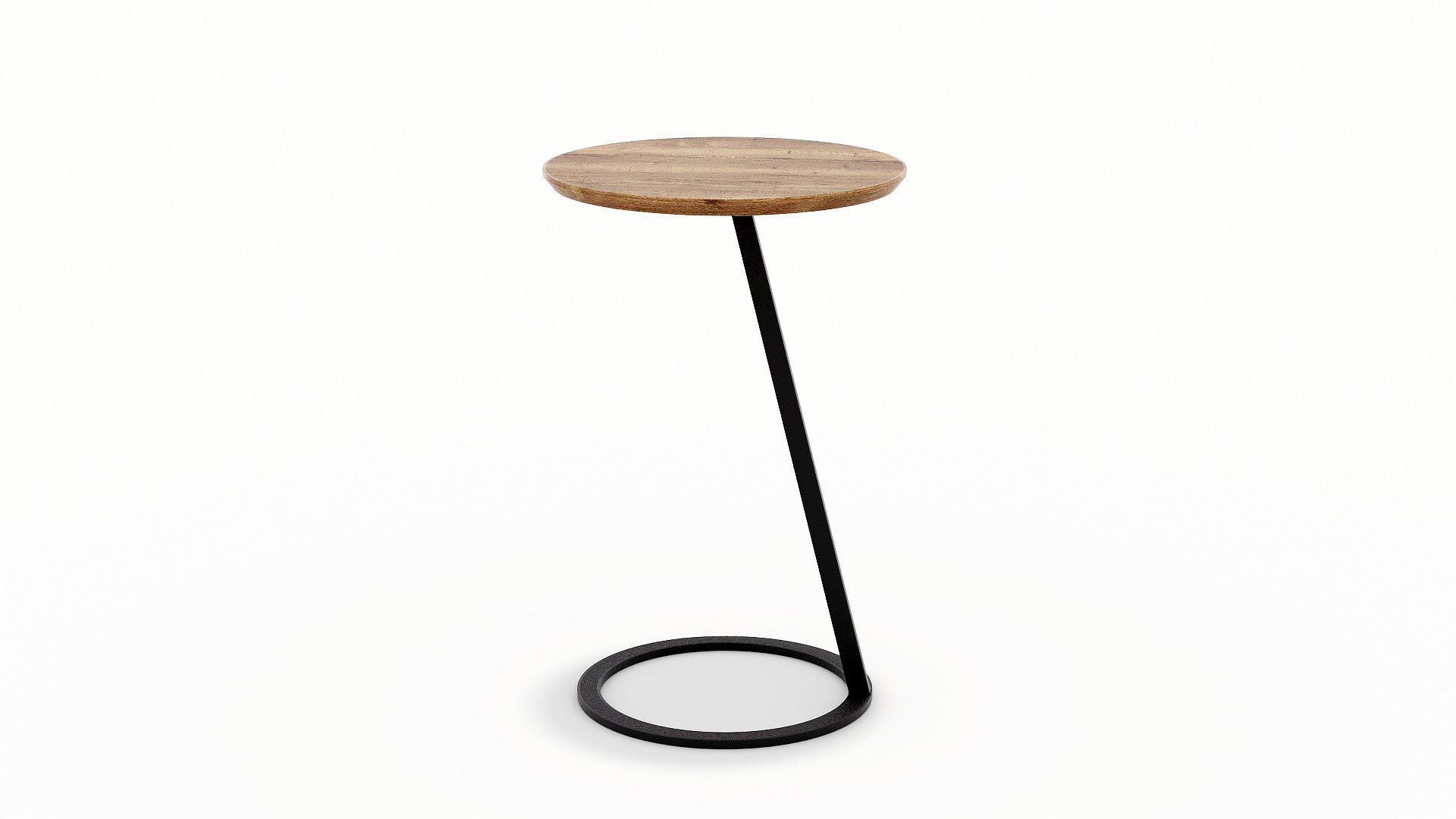 Minimalist 3D Model Of A Sleek Round Side Table 3D Model - TurboSquid ...