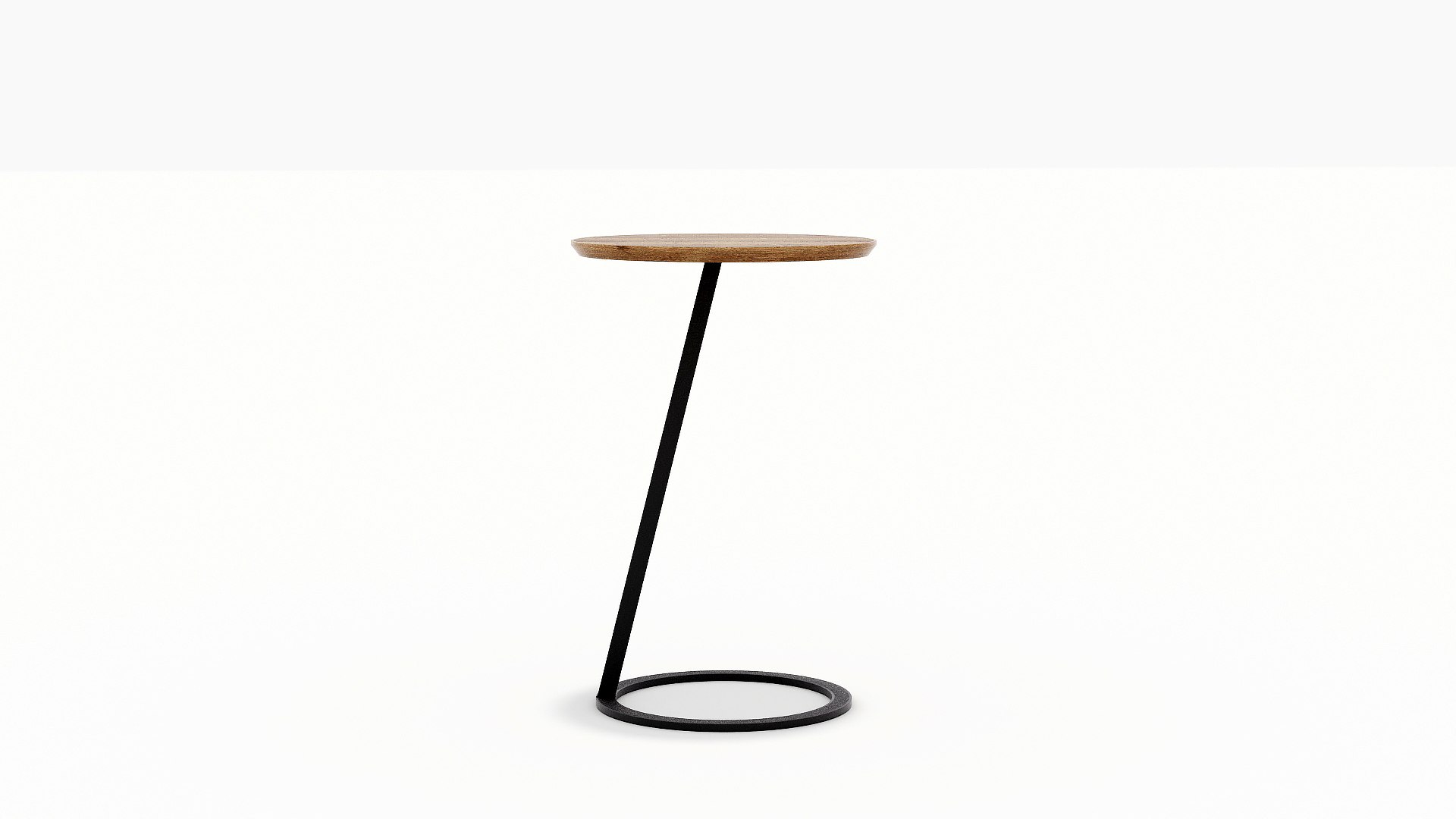 Minimalist 3D Model Of A Sleek Round Side Table 3D Model - TurboSquid ...