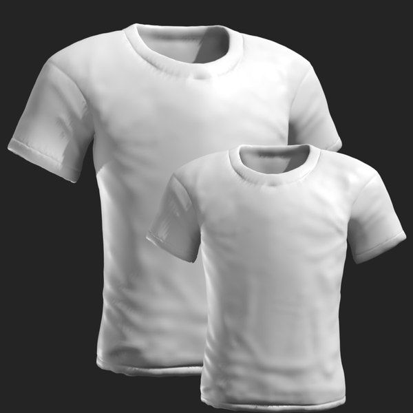 T-Shirt OBJ 3D model 3D model - TurboSquid 1824588