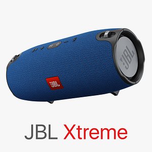 3D jbl xtreme model