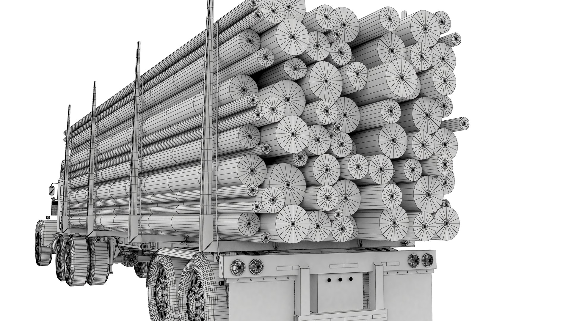 3D model Truck with Logging Trailer - Red https://p.turbosquid.com/ts-thumb/fH/dnD5Oe/5S/truckwithloggingtrailerred20jpg/jpg/1658614253/1920x1080/fit_q87/39aad61fa67d845a62d5f3d5a77f50cd9ccd9d6d/truckwithloggingtrailerred20jpg.jpg