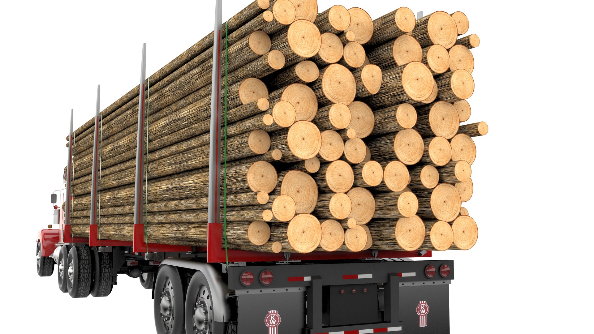 3D model Truck with Logging Trailer - Red https://p.turbosquid.com/ts-thumb/fH/dnD5Oe/CA/truckwithloggingtrailerred11jpg/jpg/1658614179/1920x1080/fit_q87/82a39eb295a7f34e81edcaefee3a58948b9e5e4e/truckwithloggingtrailerred11jpg.jpg