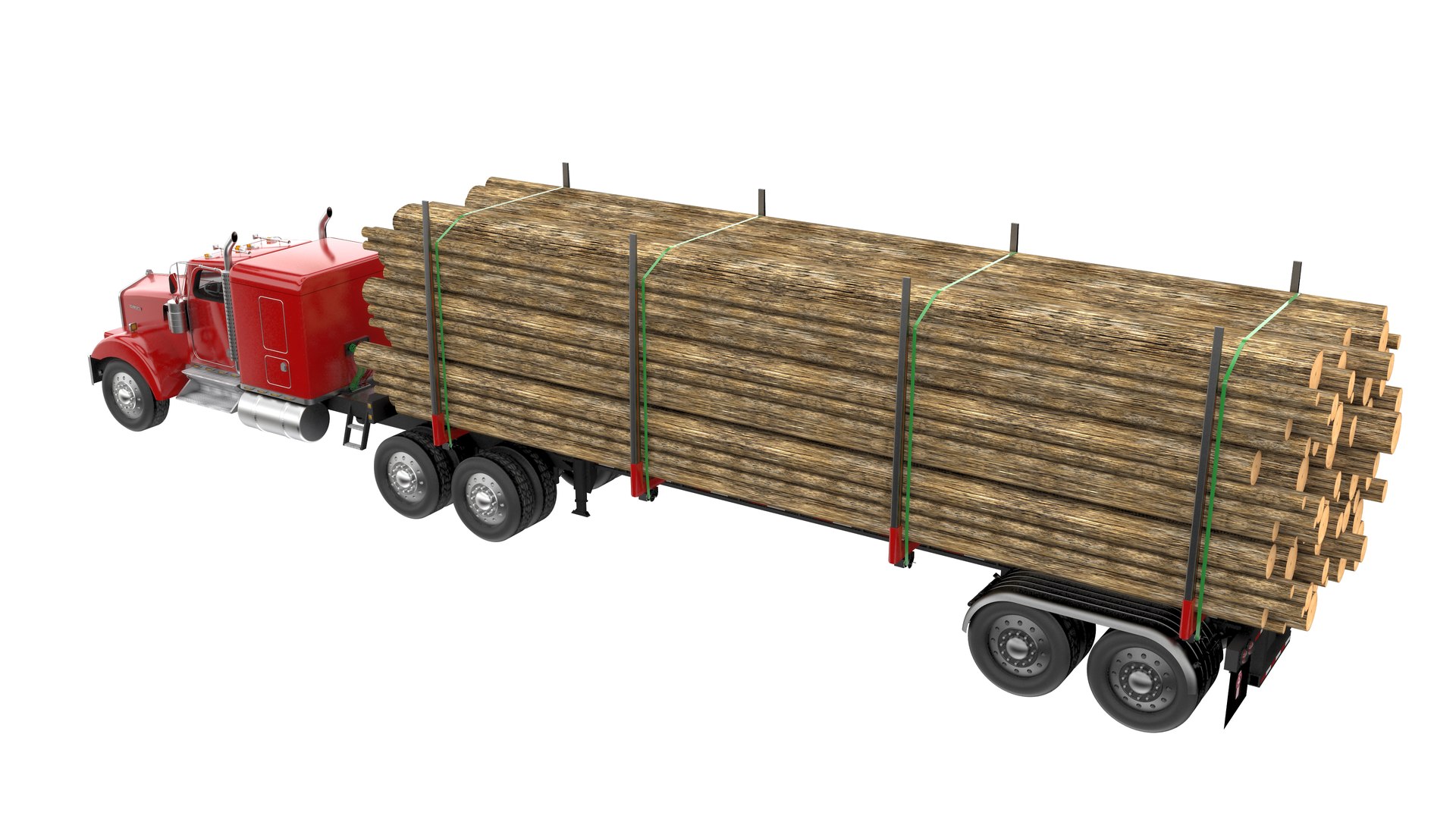 3D model Truck with Logging Trailer - Red https://p.turbosquid.com/ts-thumb/fH/dnD5Oe/Pd/truckwithloggingtrailerred17jpg/jpg/1658614217/1920x1080/fit_q87/f6d5afaa82a07c609b47adbc420bab5adb27d1f6/truckwithloggingtrailerred17jpg.jpg