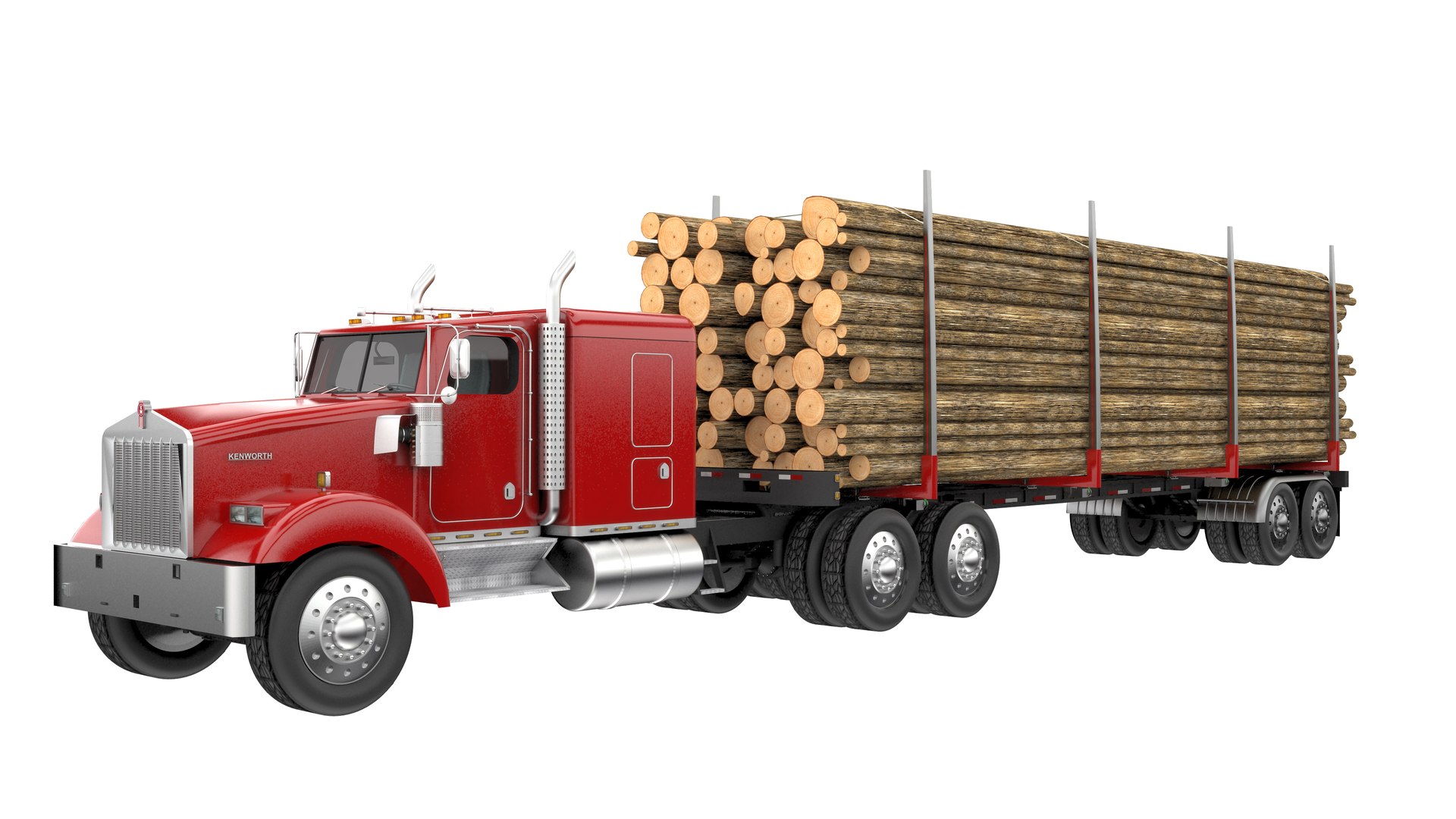 3D model Truck with Logging Trailer - Red https://p.turbosquid.com/ts-thumb/fH/dnD5Oe/z5/truckwithloggingtrailerred2jpg/jpg/1658614118/1920x1080/fit_q87/281355c465e717a143aaa73abc7176cc5191909a/truckwithloggingtrailerred2jpg.jpg