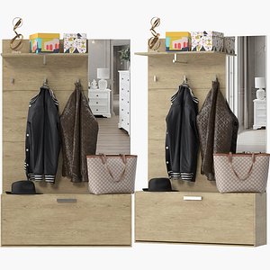 3D model gratton hallway unit