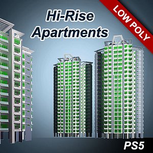 Hi-rise apartments