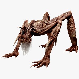 3D Mutant Spider Lady