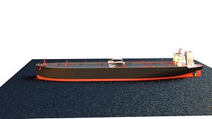 Industrial Marine Vessel   3D Model by Designtrix 3D model