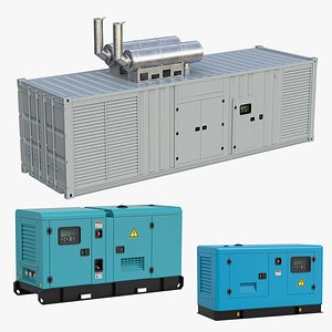 3D Mobile Generators Pack v1