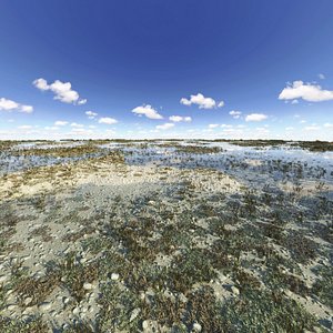 3d model water landscape