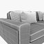 tapicerka ralph pucci 3-osobowa sofa