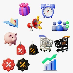 10 Marketing Icon Pack Part 1