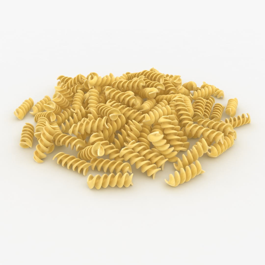 carbohydrates 3 3D https://p.turbosquid.com/ts-thumb/fI/0cByBQ/wrHbc2Yc/spiralpasta_diffusemap/jpg/1552218042/1920x1080/turn_fit_q99/b16fab97b863892d4ce533dcc175e35e9da1d64e/spiralpasta_diffusemap-1.jpg