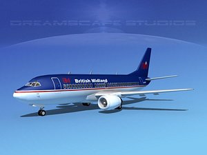 boeing 737 737-300 3d model