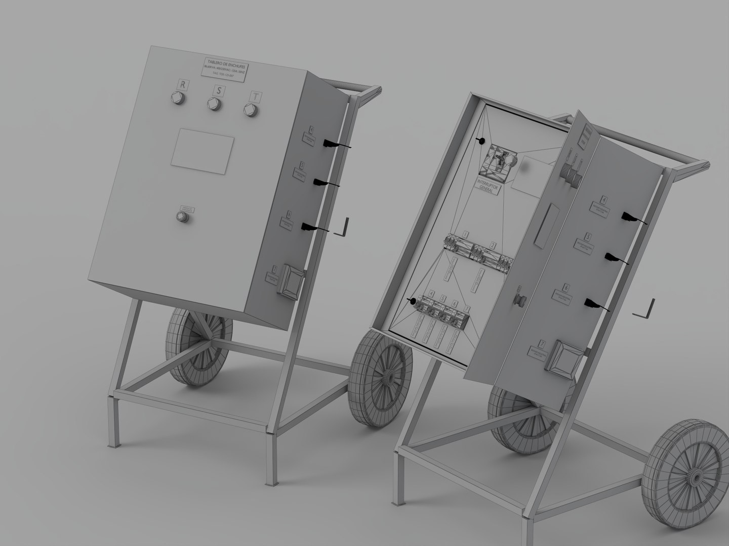 Portable Wheeled Electrical Distribution Panel Closed and Open 3D model https://p.turbosquid.com/ts-thumb/fI/76oRJH/07/wire_007/jpg/1790137459/1920x1080/fit_q87/ef6db080f64bf6e3e84d9681f73c1f0ae68ab65d/wire_007.jpg