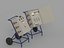 Portable Wheeled Electrical Distribution Panel Closed and Open
