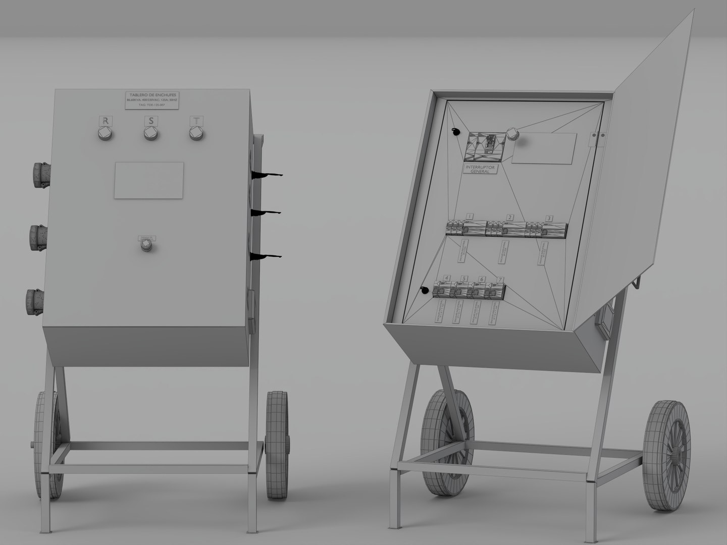 Portable Wheeled Electrical Distribution Panel Closed and Open 3D model https://p.turbosquid.com/ts-thumb/fI/76oRJH/uE/wire_003/jpg/1790137456/1920x1080/fit_q87/cc7d6ec953c3db383b639dc044b665f7bb0b5104/wire_003.jpg