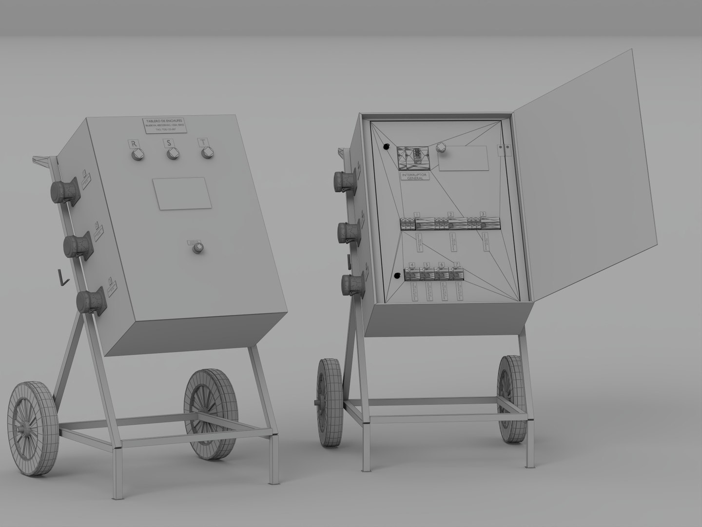 Portable Wheeled Electrical Distribution Panel Closed and Open 3D model https://p.turbosquid.com/ts-thumb/fI/76oRJH/yG/wire_004/jpg/1790137457/1920x1080/fit_q87/919b0e13d68712d121957a090909fa5f35adde91/wire_004.jpg