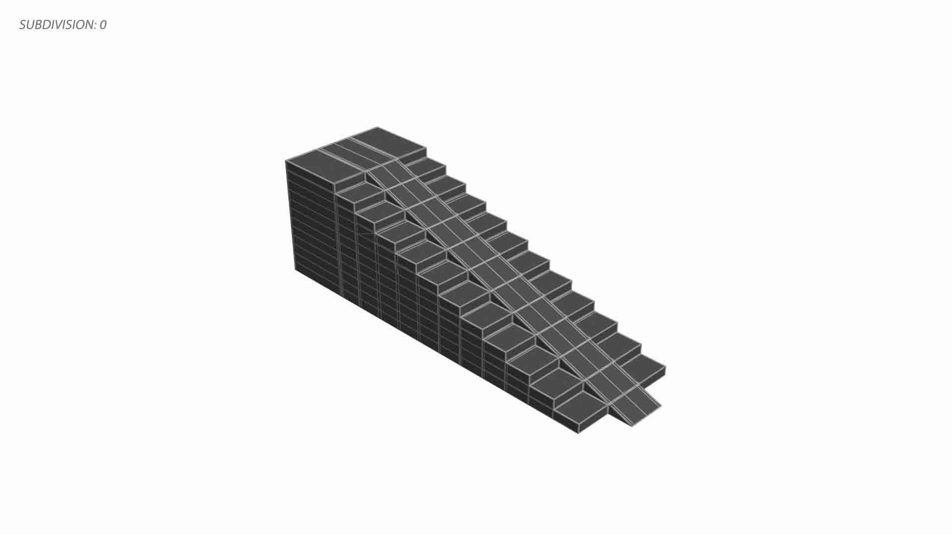 Staircase Ramp V3 3D Model - TurboSquid 2292830