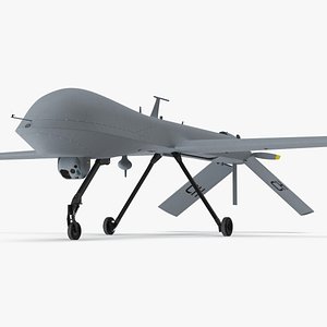 Unmanned Aerial Vehicle Reaper Drone MQ-1 Predator 3D