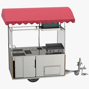 3D food cart