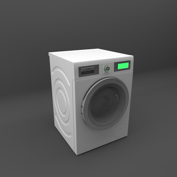 Washing Machine 143D模型 - TurboSquid 2070659