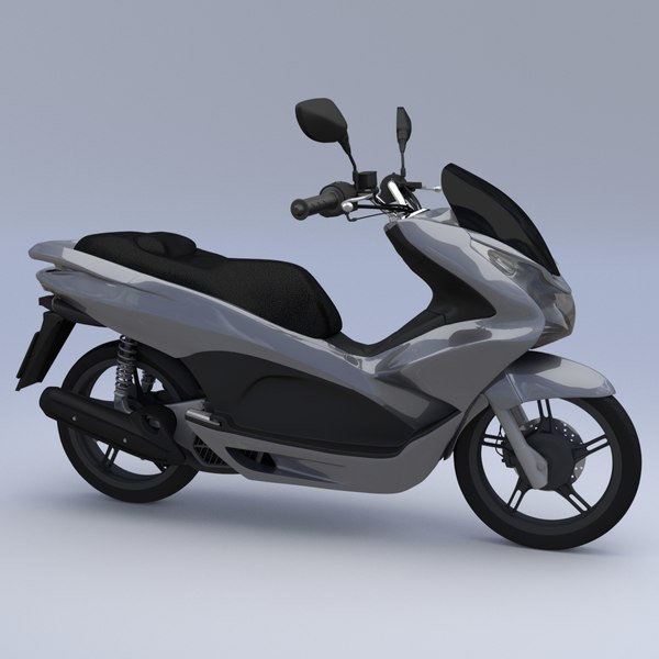 modelo 3d Scooter / moto - TurboSquid 800387