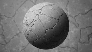 3D Procedural Concrete Material model