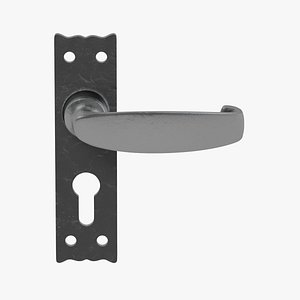 3D Foundries Traditional Black Antique Handle