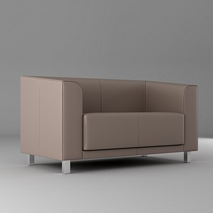3D modern leather office